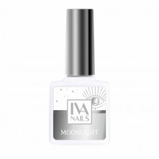 IVA Nails Гель-лак Светоотражающий Кошачий глаз Moonlight №01, 8мл