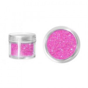 Jess Nail Блестки в банке мелкие BO503 ярко-розовый, 3гр