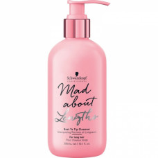 Schwarzkopf Mad About Lengths Бессульфатный шампунь для волос, 300 мл Root to Tip Cleancer