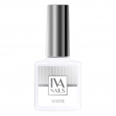 IVA Nails Гель-лак  White, 8мл