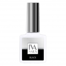 IVA Nails Гель-лак Black, 8мл