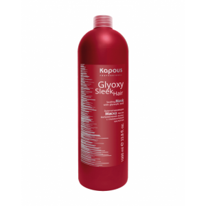 Kapous Шампунь разглаживающий с глиоксиловой кислотой "Glyoxy Sleek Hair", 500мл Kapous Шампунь разглаживающий с глиоксиловой кислотой "Glyoxy Sleek Hair", 500мл