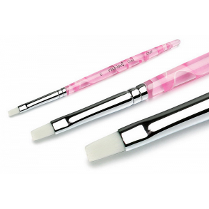 RuNail Кисть для геля Gel GMF №6 синтетическая с колпачком