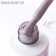 HIT Gel Гель-лак Gold dust №03, 9 мл HIT Gel Гель-лак Gold dust №03, 9 мл