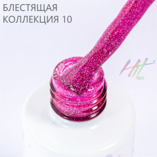 HIT Gel Гель-лак Shine №10 Pink, 9 мл HIT Gel Гель-лак Shine №10 Pink, 9 мл