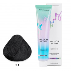 TNL Million Glow Ammonia free 5/1 Светлый коричневый пепельный, 100мл