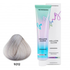 TNL Million Glow Ammonia free 9/012 Очень светлый блонд прозрачный серебристый, 100мл