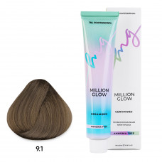 TNL Million Glow Ammonia free 9/1 Очень светлый блонд пепельный, 100мл