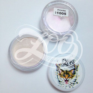 ZOO Nail Art Пигмент Русалка сиреневый 1г