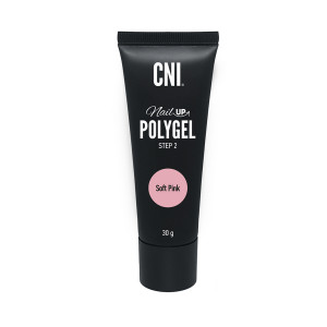 CNI Полигель/Акрил-Гель Софт Пинк (розовый) Nail Up, 30 гр