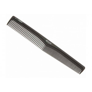 Dewal Расческа CARBON brown рабочая комбинированная 17,5см