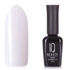 IQ beauty Камуфлирующая БАЗА  каучуковая с кальцием №09 с шиммером (Сливочный пломбир), 10мл