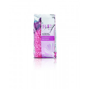 ItalWax (White Line) Воск горячий (пленочный) гранулы Top Formula Розовый жемчуг,750гр (лицо, подмышки, бикини) 5-6сек