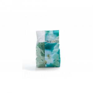 ItalWax (White Line) Воск горячий (пленочный) гранулы Азулен, 1000гр (лицо, подмышки, бикини) время застывания 3-4с
