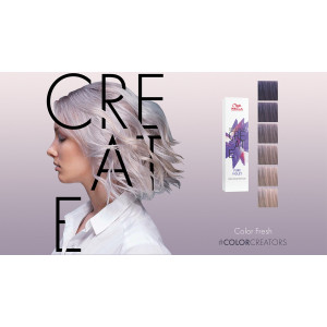 Wella оттеночная краска Color Fresh CREATE Сиреневый шифон (Pur violet), 60мл
