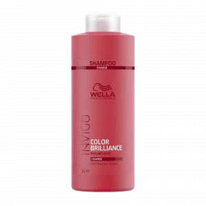 Wella Invigo Brilliance Шампунь для защиты цвета жестких волос 1000 мл