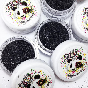 ZOO Nail Art Мармелад черный 3 г